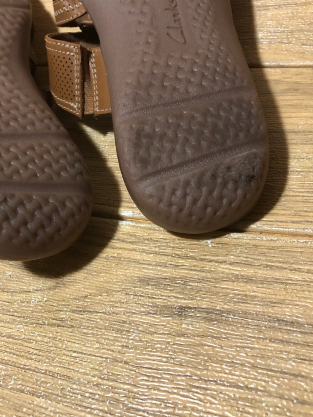 Clarks collection women brown slip on sandals, 11 - Picture 10 of 12